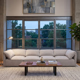 Gray Fabric Sectional Sofa | OROA Modern Gene