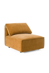 Orange Armless Sectional Sofa | OROA Modern Gene | Oroa.com