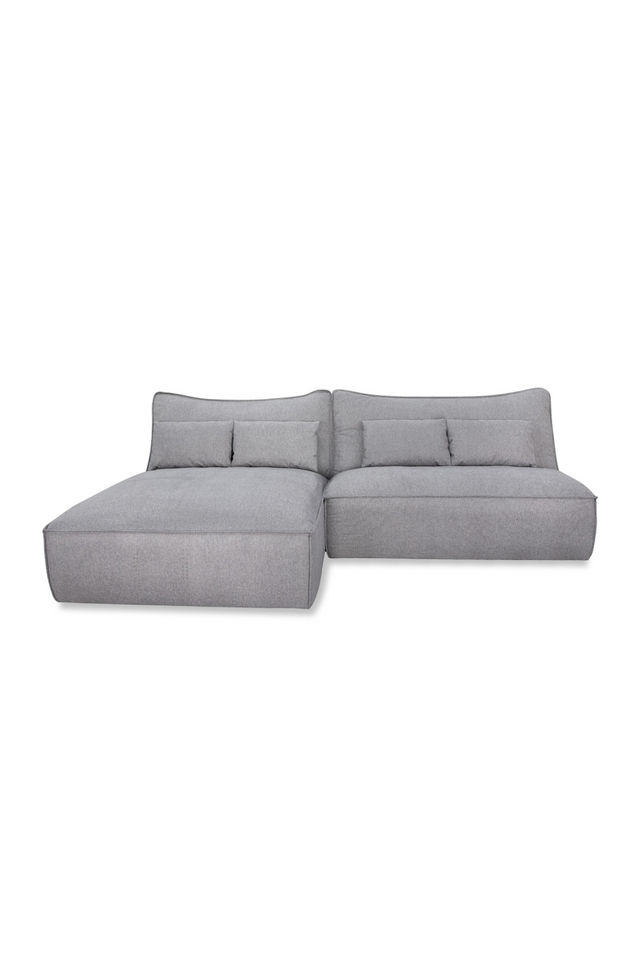 Gray Fabric Modular Sectional Sofa | OROA Modern Racine | Oroa.com