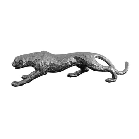 Silver Animal Sculpture - OROA Modern Jaguar - view 1