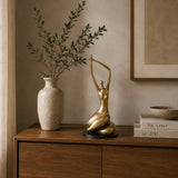Gold Feminine Body Sculpture | OROA Modern Lass