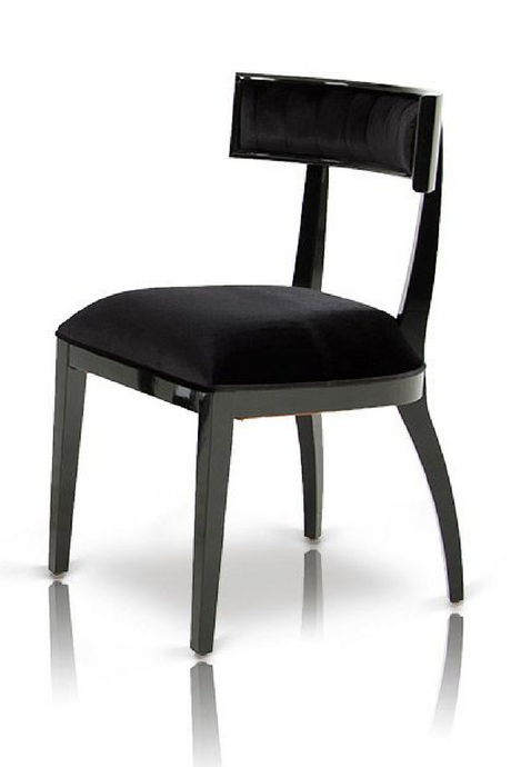 Black Dining Chair Set (2) | OROA Modern Alek | Oroa.com