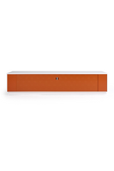 White Crocodile-Textured Sideboard | OROA Modern Skyline | Oroa.com