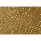 Gold Crocodile Mirror Console Table | OROA Modern Aversa | Oroa.com