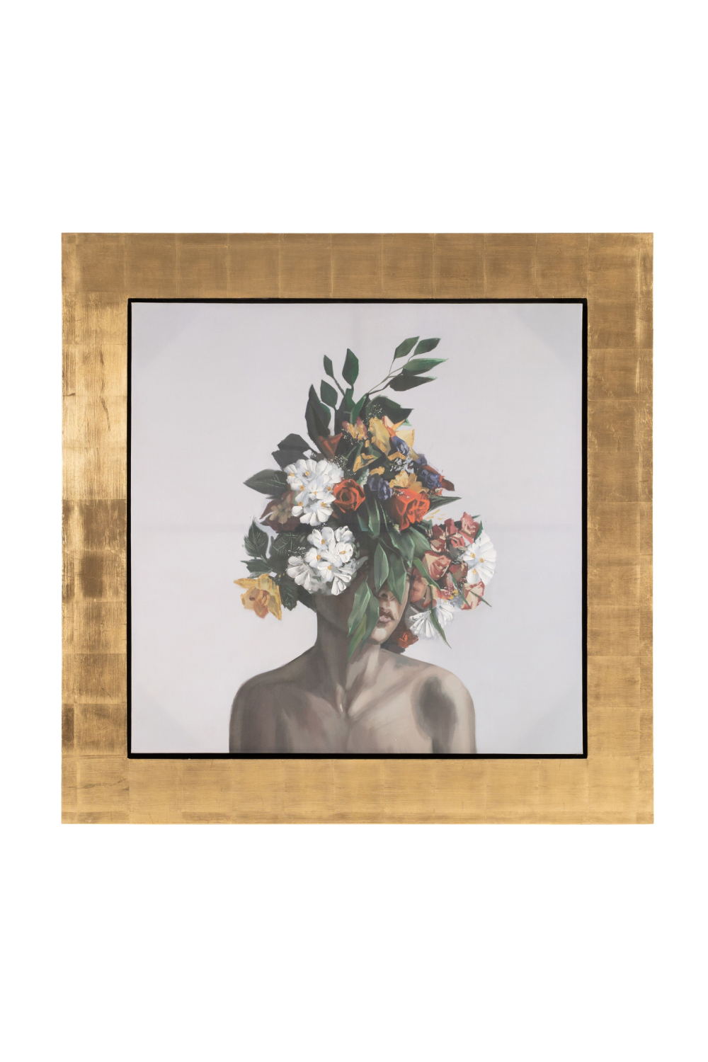 Floral Crowned Woman Painting | OROA Modern Victoria | Oroa.com