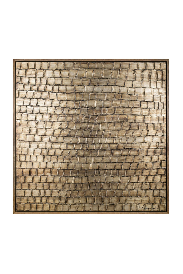 Textured Square Painting 59" x 59" | OROA Modern Jenk | Oroa.com