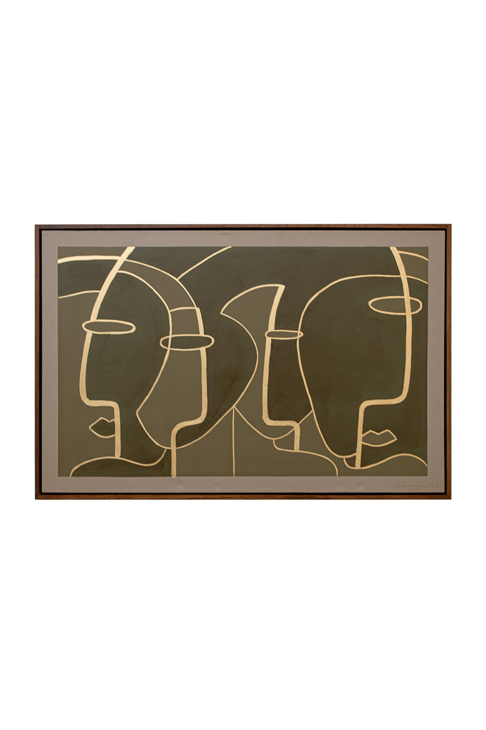 Abstract Line Art Print 71" x 47" | OROA Modern Foul | Oroa.com