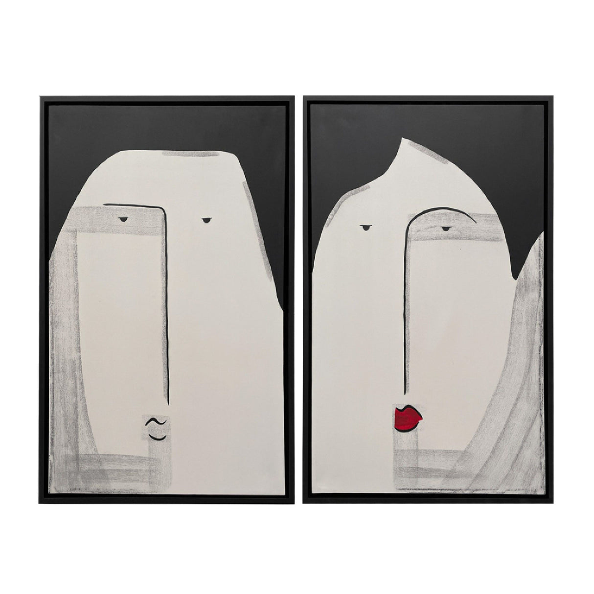 Human Face Painting Set (2) | OROA Modern Tesma