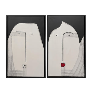 Human Face Painting Set (2) | OROA Modern Tesma