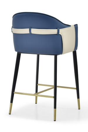 Vegan Leather Counter Chair | OROA Modern Calder | Oroa.com