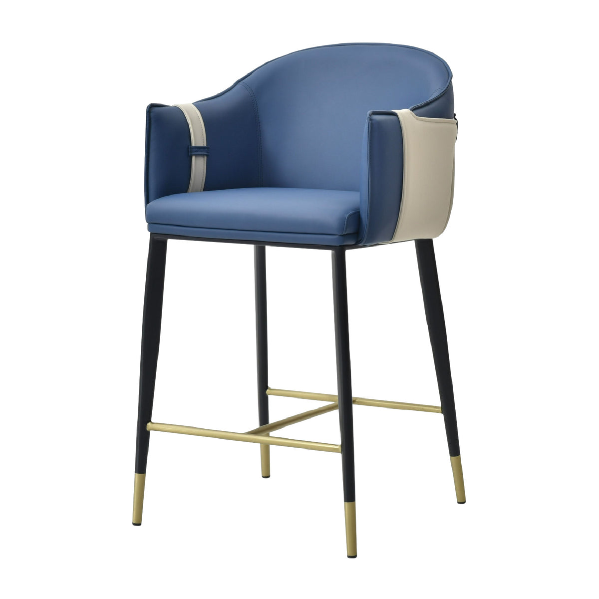 Vegan Leather Counter Chair | OROA Modern Calder