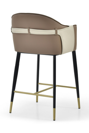 Vegan Leather Counter Chair | OROA Modern Calder | Oroa.com