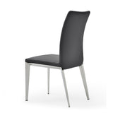Vegan Leather Dining Chairs (2) | OROA Modern Taryn