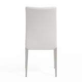 Vegan Leather Dining Chairs (2) | OROA Modern Taryn