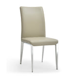 Vegan Leather Dining Chairs (2) | OROA Modern Taryn