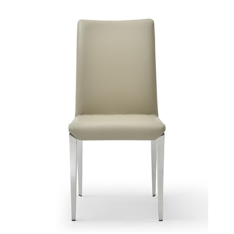 Modern European furniture - Vegan Leather Dining Chairs (2) - www.oroa.com