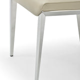 Vegan Leather Dining Chairs (2) | OROA Modern Taryn