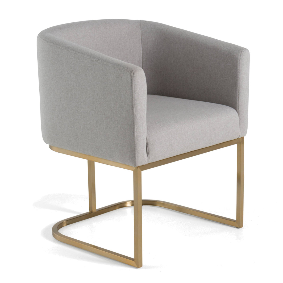 Modern European furniture - Curved White Counter Chair - www.oroa.com