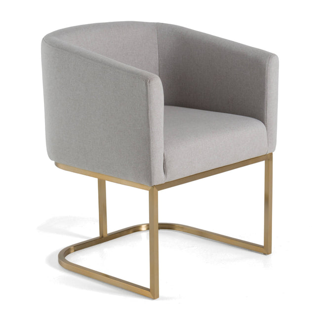 Modern European furniture - Curved White Counter Chair - www.oroa.com