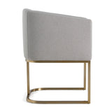 Modern European furniture - Curved White Counter Chair - www.oroa.com