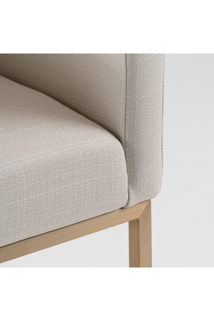 Curved White Counter Chair | OROA Modern Yukon | Oroat.com