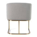 Modern European furniture - Curved White Counter Chair - www.oroa.com