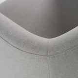 Modern European furniture - Curved White Counter Chair - www.oroa.com