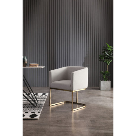 Modern European furniture - Curved White Counter Chair - www.oroa.com