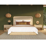 Natural Ash Bed | OROA Modern Gavin