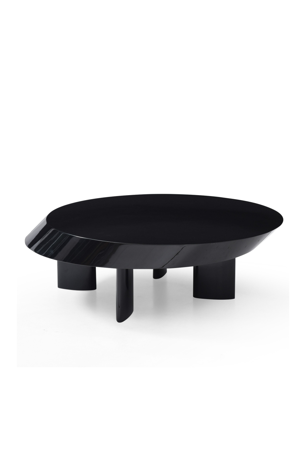 Black Round Coffee Table | OROA Modern CT106 | Oroa.com