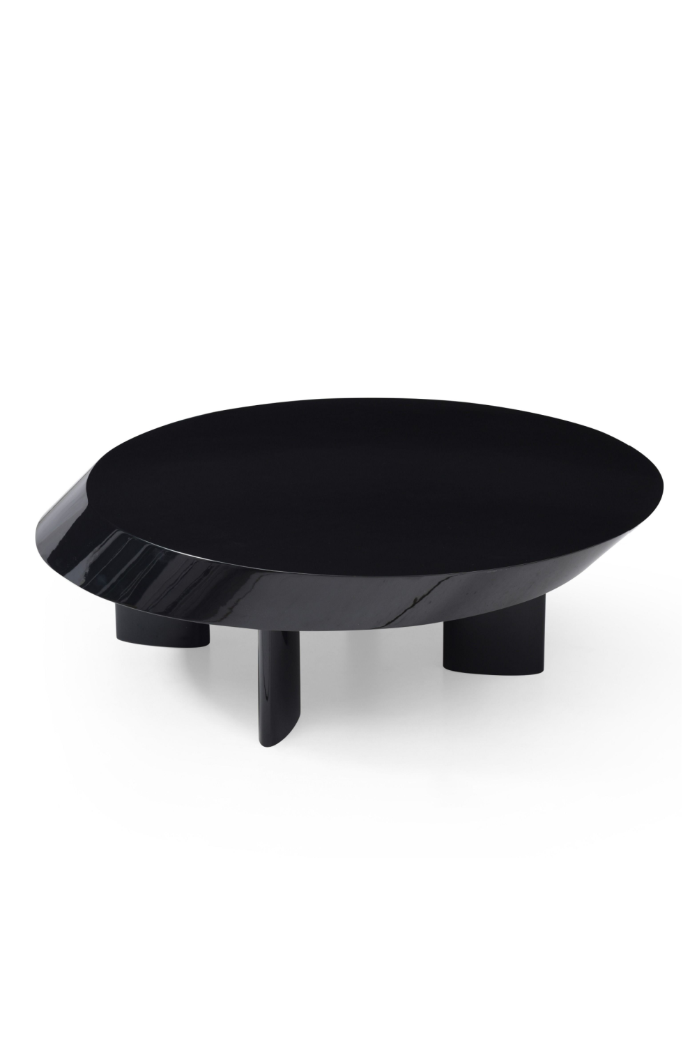 Black Round Coffee Table | OROA Modern CT106 | Oroa.com