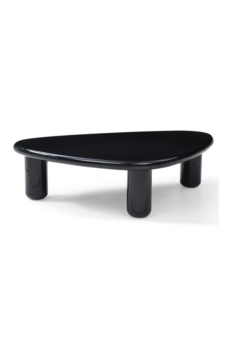 Black Triangular Coffee Table | OROA Modern CT107 | Oroa.com