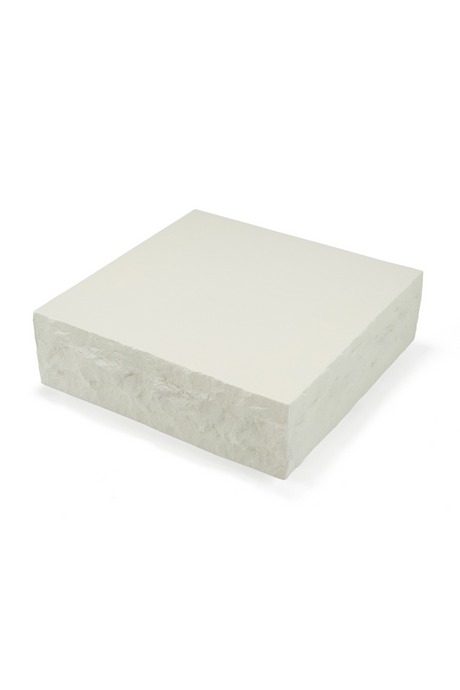 Square Fiberglass Coffee Table | OROA Modern Quarry | Oroa.com