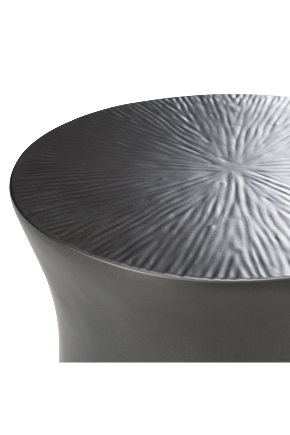 Antique Gray Fiberglass End Table | OROA Modern Airdrie | Oroa.com