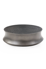 Antique Gray Round Coffee Tables (2) | OROA Modern Airdrie | Oroa.com
