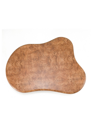 Burl Wood Freeform Coffee Table | OROA Modern Weskan | Oroa.com