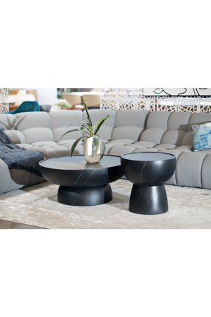 Black Fiberglass Coffee Table | OROA Modern Akron | Oroa.com