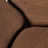Walnut 3-Piece Coffee Table | OROA Modern Gimbal