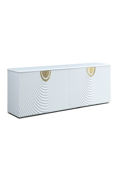 White 4-Door Sideboard | OROA Modern G1869 | Oroa.com