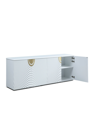White 4-Door Sideboard | OROA Modern G1869 | Oroa.com