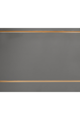 Rose Gold Inlaid 4-Door Sideboard | OROA Modern Katzu | Oroa.com