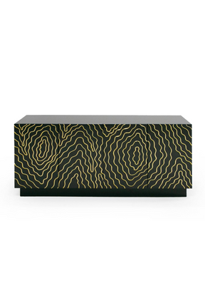 Gold Inlaid 4-Door Sideboard | OROA Modern Jonah | Oroa.com