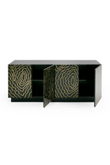 Gold Inlaid 4-Door Sideboard | OROA Modern Jonah | Oroa.com