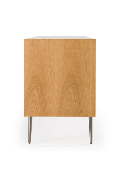 Geometric Patterned Oak Sideboard | OROA Modern Azteca | Oroa.com