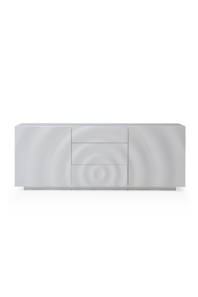 White High Gloss Sideboard | OROA Modern G2575 | Oroa.com