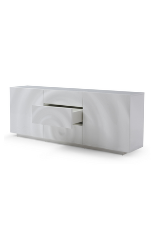 White High Gloss Sideboard | OROA Modern G2575 | Oroa.com
