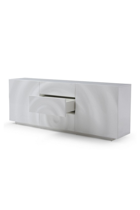 White High Gloss Sideboard | OROA Modern G2575 | Oroa.com