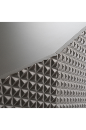 Patterned Silver 4-Door Sideboard | OROA Modern Raphael | Oroa.com