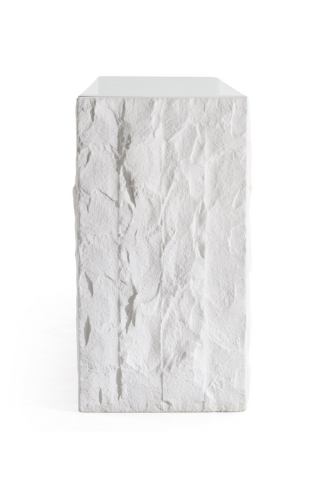 White Fiberglass Sideboard | OROA Modern Ashley | Oroa.com