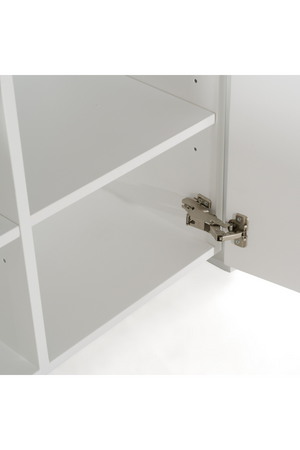 White Fiberglass Sideboard | OROA Modern Ashley | Oroa.com